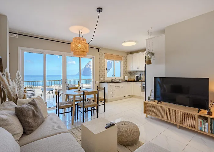 Apartman 2bdr With Terrace & Ocean View - Gigantes