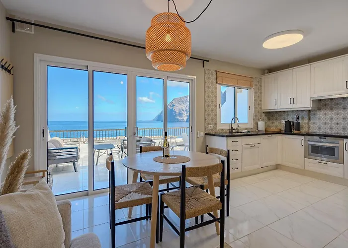 アパート 2bdr With Terrace & Ocean View - Gigantes *