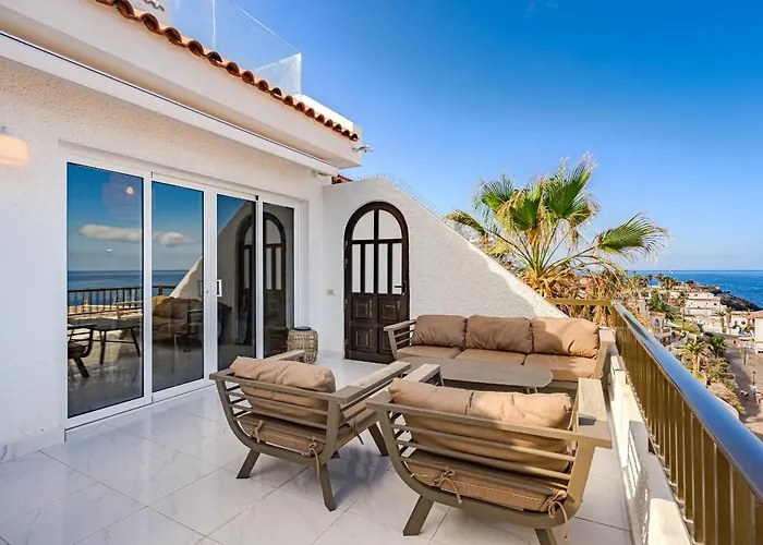 2bdr With Terrace & Ocean View - Gigantes *